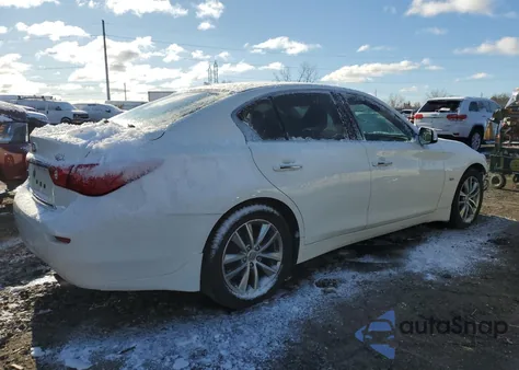 2017 Infiniti Q50 Premium from USA, damaged, VIN JN1EV7AR6HM833810